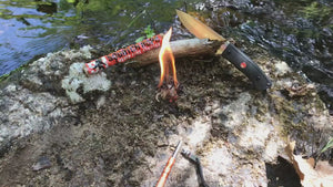 Squatch Rope Hemp Fire Starter | Wind Proof, Water Proof, Eco-Friendly Fire Starter Rope