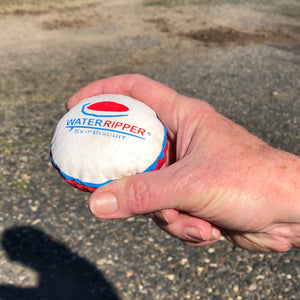 The SkipBiscuit Water Skipping Ball | Best Patented Low-Profile Water Ball That Skips Like a Rock | Safer, Non-Neoprene Water Absorbing Water Skip Ball Design That Doesn’t Hurt!