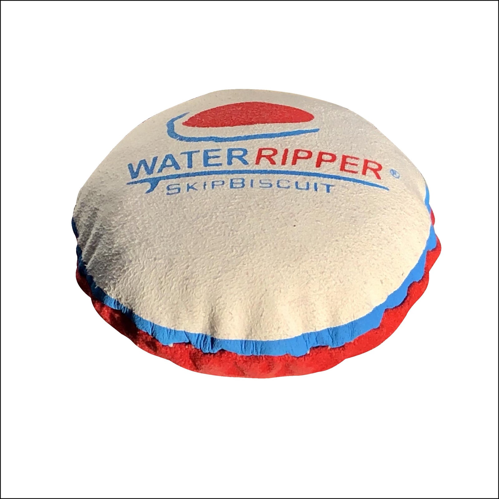 The SkipBiscuit Water Skipping Ball | Best Patented Low-Profile Water Ball That Skips Like a Rock | Safer, Non-Neoprene Water Absorbing Water Skip Ball Design That Doesn’t Hurt!